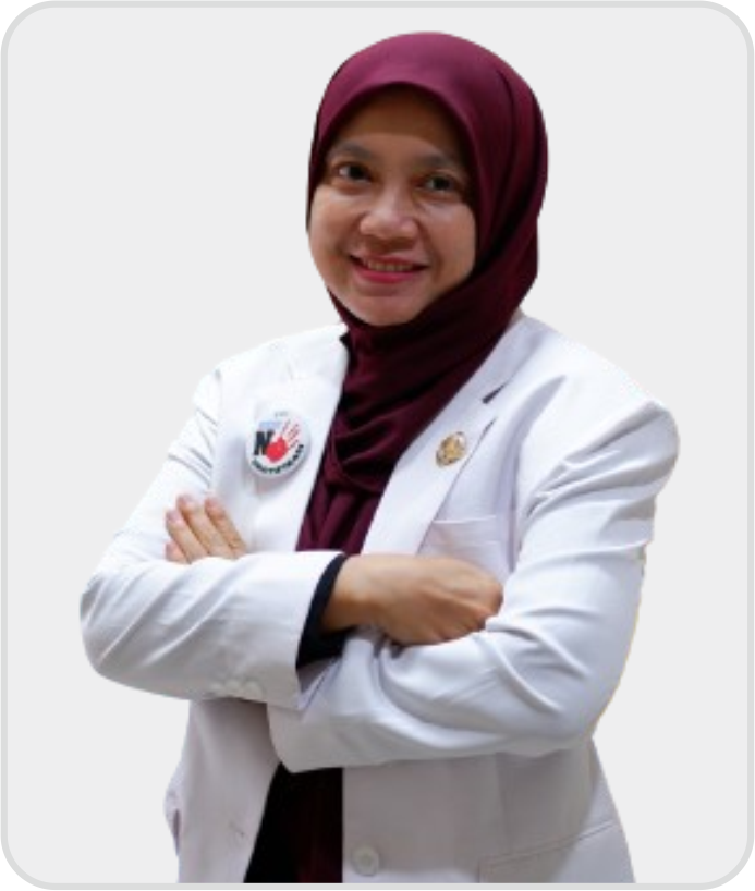 Foto drg. Sarasti Puji R L N. MD.Sc. Sp.KGA